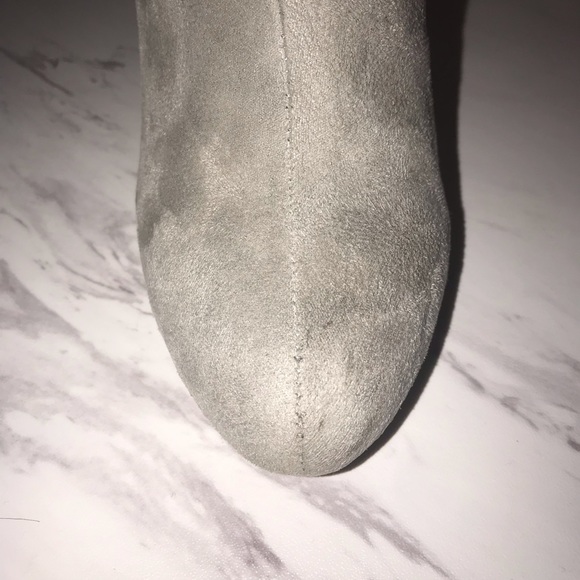 WILD DIVA Floral Embroidered Heel Boot Shoes - Picture 5 of 8